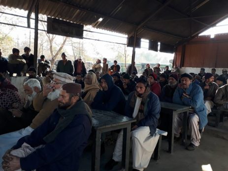 Railway workers meeting in locoshed Rawalpindi (1)