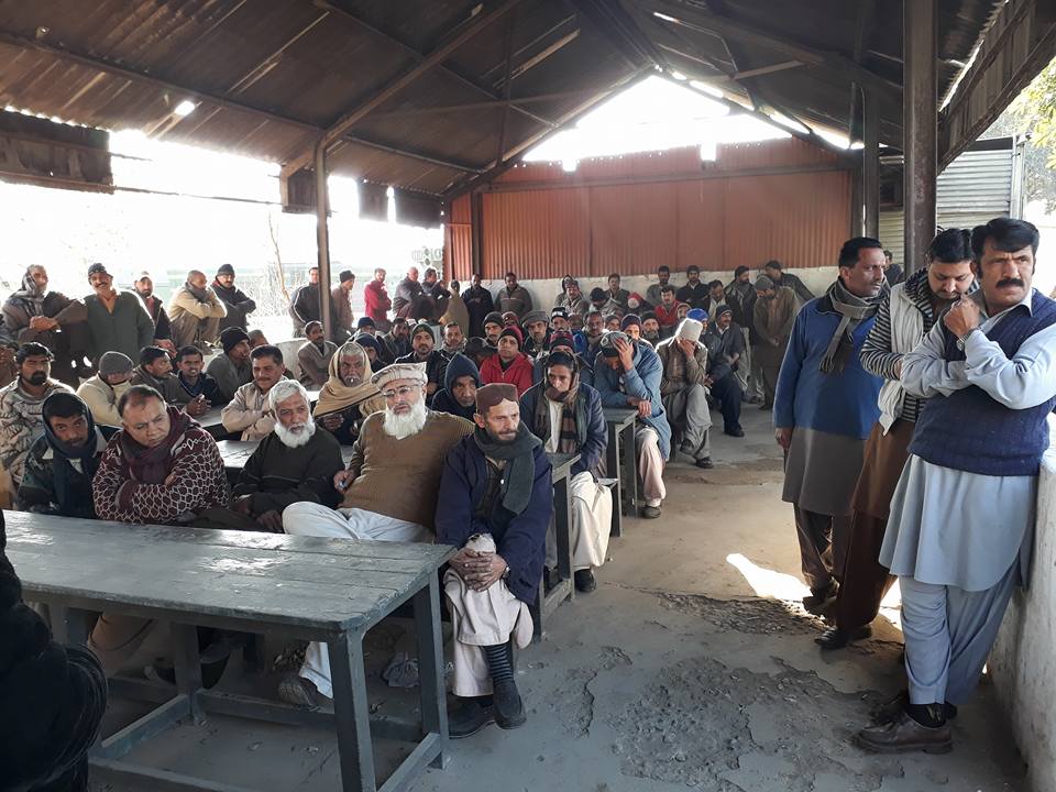 Railway workers meeting in locoshed Rawalpindi (10)
