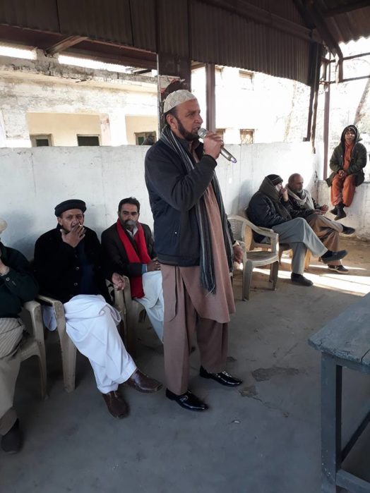 Railway workers meeting in locoshed Rawalpindi (3)