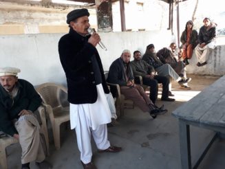 Railway workers meeting in locoshed Rawalpindi (5)