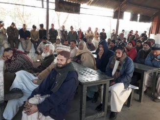 Railway workers meeting in locoshed Rawalpindi (6)
