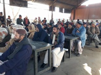 Railway workers meeting in locoshed Rawalpindi (8)
