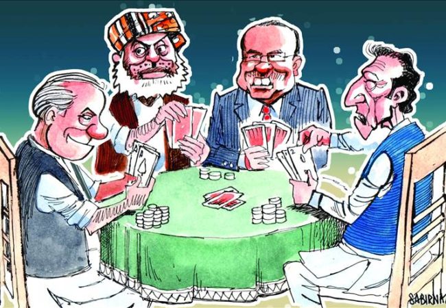 کٹھ پتلی سیاست کے کھیل !