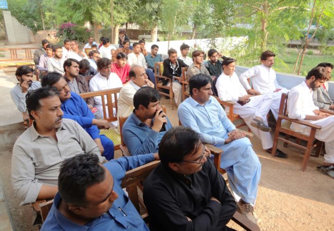 دادو میں بالشویک انقلاب کی سالگرہ کے موقع پر لیکچر پروگرام کا انعقاد