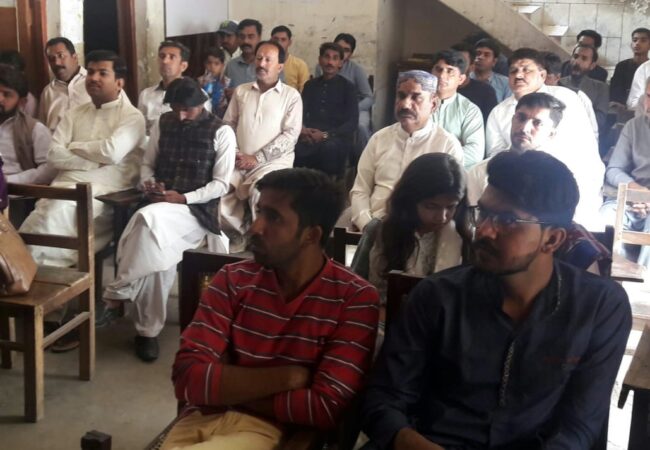 نوشہرہ فیروز میں لیکچر پروگرام کا انعقاد