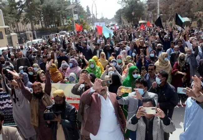 بلوچستان گرینڈ الائنس کی تحریک اور حکومت کی بے حسی